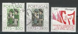 Portugal Mi 1272, 1273, 1275 O - Usati