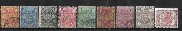 REUNION 1933 Timbres Taxe Cat Yt N° 16 à 25 N** MNH - Postage Due