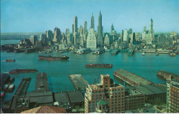 New York City, View Of Lower Manhattan, Nicht Gelaufen - Altri Monumenti, Edifici