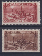 Sarre     118 Et 120 * - Unused Stamps