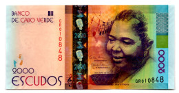 Cape Verde 2000 Escudos 2014 UNC P-74 - Cabo Verde