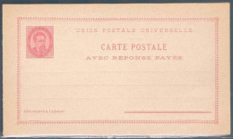 Portugal, Carte Postale Com Resposta Paga - Interi Postali