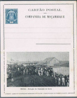 Companhia De Moçambique, Cartão Postal - Beira - Estação Do Caminho De Ferro - Mosambik