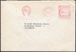 Madrid - Sobre Con Franqueo Mecánico "Madrid 8/III/85 - Sociedad De Fomento - Cría Caballar De España" - Storia Postale