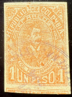 Kolumbien 1903: Landscapes, Persons And Coats Of Arms Mi:CO 180B - Colombia