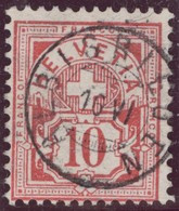 Heimat ZHs Albisrieden 18??-06-16 Zwergstempel Auf WZ 10 Rp. - Usati