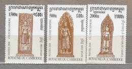 CAMBODGE 2000 Ancient Sculpture Mi 2075-2077 MNH(**) #34068 - Cambodia