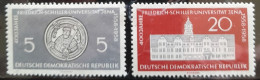DDR : Nrs 367 - 68 / 400 Jaar Unieversiteit Friedrich Schiller Te LENA - Neufs