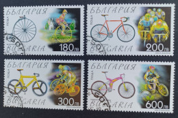 Bulgarije 1999  Cycling Yv.nrs.3820/23  Used - Unused Stamps