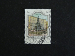 ITALIE ITALIA YT 1199 OBLITERE - FONTAINE FONTAINE BOLOGNE - 1971-80: Usati