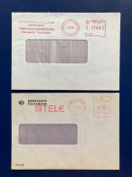 Denmark, Greenland GRØNLAND, 2 COVER POSTAGE METER, FRANQUEO MECÁNICO (FRANCOFILIA 2) - Marcofilia