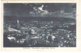 CARTOLINA TORINO PANORAMA PER ITALIA CON ANNULLO TARGHETTA - Viste Panoramiche, Panorama