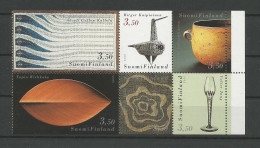 Finland  2000 Design 6-Block Y.T. 1503/1508 ** - Nuevos