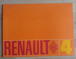 DOCUMENTS BROCHURE RENAULT 4 L - Coches