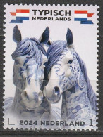 Nederland NVPH 2024 Typisch Nederland Paarden 2024 MNH Postfris Typical Dutch Horses Pferde Chevaux - Neufs
