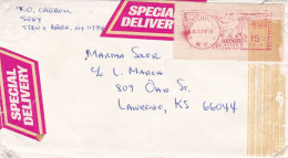 USA - 1978 - Letter - Sent From NY To Kansas - Caja 30 - Lettres & Documents