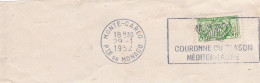 Yvert 374 Monaco Sur Fragment - Used Stamps