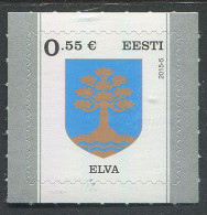 Estonia:Unused Stamp Elva Town Coat Of Arm, 2015, MNH - Estonia