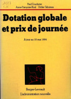 Dotation Globale Et Prix De Journée (1994) De Coudurier - Sciences