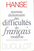 Nouveau Dictionnaire Des Difficultés Du Français Moderne (1991) De Joseph Hanse - Woordenboeken