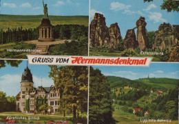 32930 - Hermannsdenkmal Bei Hiddesen - Mit Lippische Schweiz - 1967 - Detmold