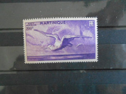 MARTINIQUE YT PA15  POSTE AERIENNE 200f. Violet* - Airmail