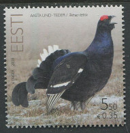 Estonia:Unused Stamp Bird Of The Year, Grouse, 2008, MNH - Estonia