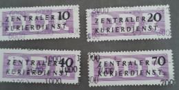 DDR : Dienstzegels 45 à 48 Und 49 - 50 : - Mint