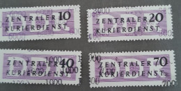 DDR : Dienstzegels 45 à 48 Und 49 - 50 : - Postfris