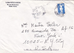 Francia - 1997 - Letter - Sent From Paris To U.S.A. - Caja 30 - Cartas & Documentos