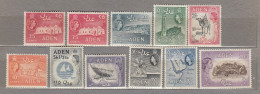 ADEN 1933-1959 Elizabeth II MLH (**/*) #34075 - Aden (1854-1963)