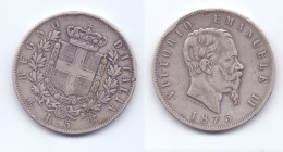 Italy 5 Lire 1875 MBN - 1861-1878 : Víctor Emmanuel II