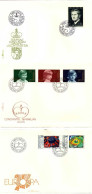 Liechtenstein FDC 1975 Yvert 562 / 567 (o) B Oblitere(s) - FDC