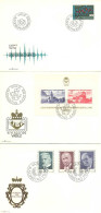 Liechtenstein FDC 1972 Yvert 507 / 512 (o) B Oblitere(s) - FDC