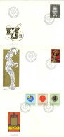 Liechtenstein FDC 1970 Yvert 479 / 483 (o) B Oblitere(s) - FDC