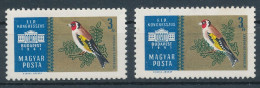 1961. International Stamp Exhibition Budapest (II.) - Misprint - Plaatfouten En Curiosa