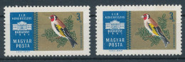 1961. International Stamp Exhibition Budapest (II.) - Misprint - Variétés Et Curiosités