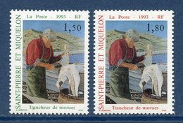 Saint Pierre Et Miquelon - YT N° 576 Et 577 ** - Neuf Sans Charnière - 1993 - Unused Stamps