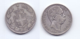 Italy 2 Lire 1882 R - 1878-1900 : Umberto I.