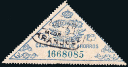 Madrid - Caja Postal Ahorros - Gálvez 4 - Mat "C.P.A. - Aranjuez" - Revenue Stamps