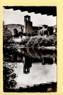 43. LANGEAC – Collégiale St-Gal Reflétée Dans Les Eaux De L'Allier / CPSM (voir Scan Recto/verso) - Langeac