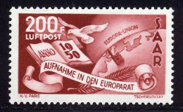 Sarre PA 1950 Yvert 13 ** TB - Luftpost