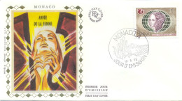 Monaco FDC 1975 Yvert 1017 Annee De La Femme - FDC