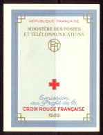 France Carnet 1959 Yvert 2008 ** TB Croix Rouge - Red Cross