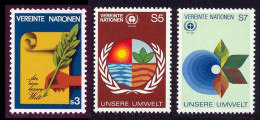 NU (Vienne) 1982 Yvert 23 / 25 ** TB - Nuevos