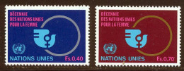 NU (Geneve) 1980 Yvert 89 / 90 ** TB - Unused Stamps