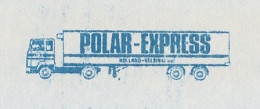 Meter Cover Netherlands 1983 - Krag 195 - Blue Truck - Polar Express - Hillegom - Camion