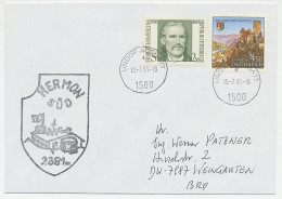 Cover / Postmark Austria 1991 UNDOF Ausbatt - Hermon Sud - UN Peacekeepers  - UNO