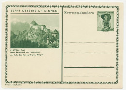 Postal Stationery Austria 1951 Fortress Geroldseck - Organ - Heldenorgel - Castillos