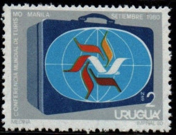 1981 Uruguay World Tourism Conference In Manila September 27 #1102  ** MNH - Uruguay